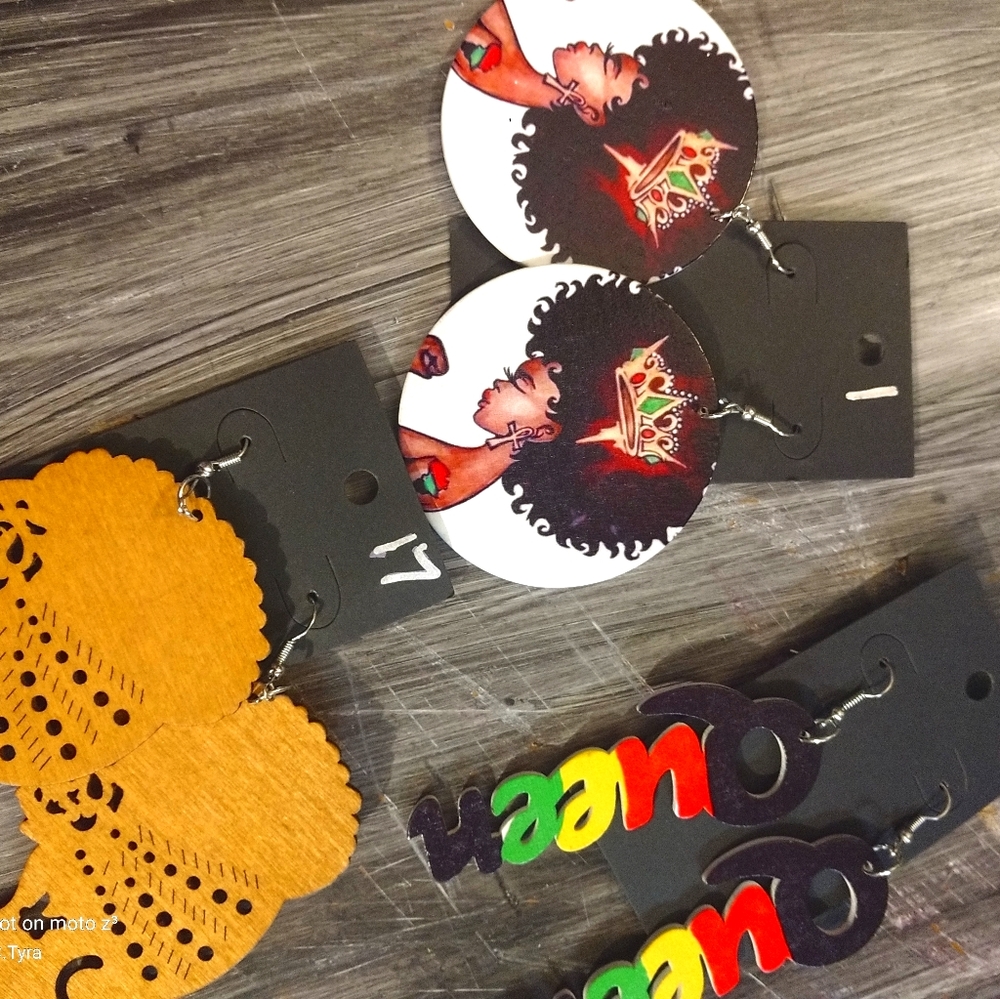 3 sets of earrings